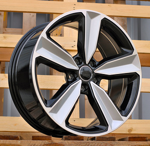 R20x9  5X112  ET  31  66.5  A5470  (IN5400)  Black Polished (MB)  For AUD  (P2+Z6) (1 foto / 1)