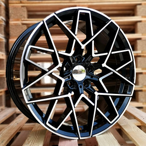 R20x9.5  5X112  ET  40  66.6  A1344  Black Polished (MB)  For BMW  (K5)  ((AKC 100 Eur)) (1 foto / 1)