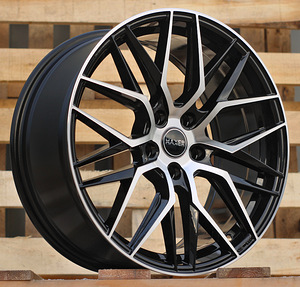 R18x8  5X108  ET  40  67.1  A1273  (HX035)  Black Polished (MB)  For HAXER  (Z2) (1 foto / 1)