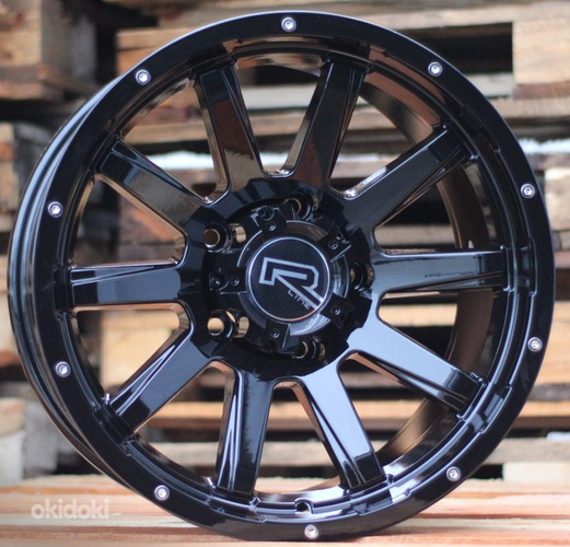 R17x9  6X114.3  ET  0  66.1  A1302  Black (BL)  For 4X4  (R)