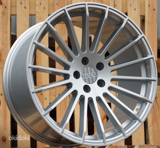 R20x8.5  5X112  ET  35  66.6  A1227  (HX010)  Silver Shining (SS)  For HAXER  (P)  (Rear+Front)