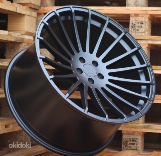 R20x10.5  5X112  ET  40  66.6  A1227  (HX010)  Black Half Matt (BLHM)  For HAXER  (K3)