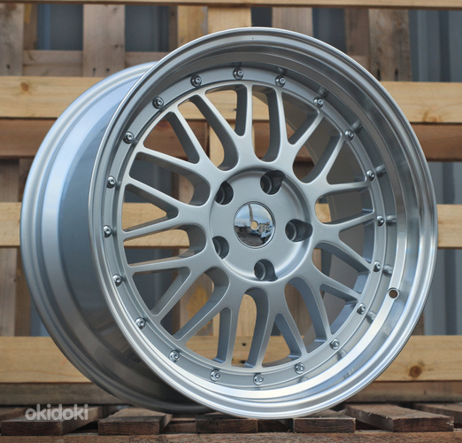 R16x7  5X120  ET  31  72.6  A1025  (REW031)  Silver+Polished Lip (SP)  For BMW  (K8)