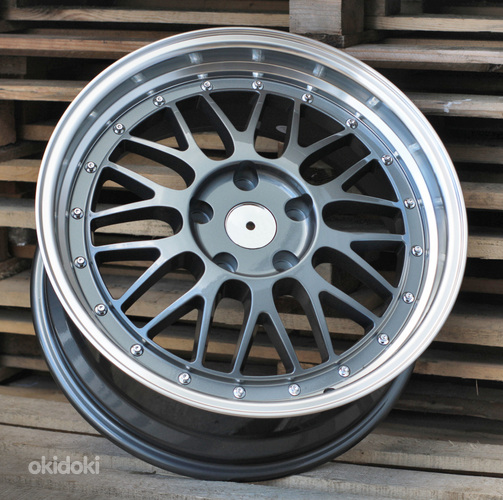 R18x8  5X112  ET  40  66.5  A1025  (LU542)  Black (BL)  For BBS  (K3)
