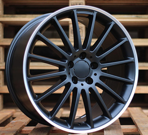 R19x8  5X112  ET  45  66.6  A1020  Black Polished Half Matt (MBHM)  For MER  (K3) (1 foto / 1)