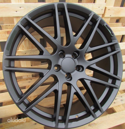 R22x10  5X112  ET  46  66.6  8102  Black Half Matt (BLHM)  For MER  (P)  (STYLE BRABUS)