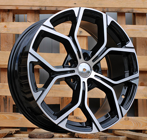 R18x7.5  5X112  ET  51  66.6  A056  Black Polished (MB)  For BMW  (Z6)  (X1/X2) (1 foto / 1)