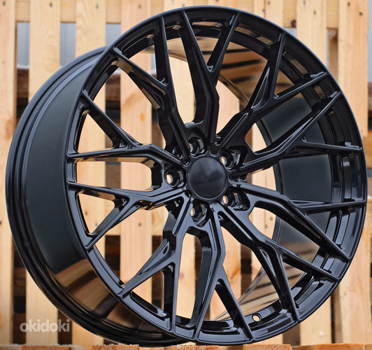 R20x8.5  5X112  ET  40  66.6  3S266  Black (BL)  For RACIN  (K2)  (HYBRID FORGED (Max Load 815kg.) Front+Rear)