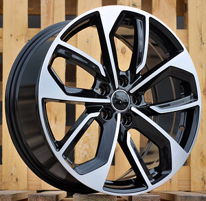 R19x8  5X112  ET  49  57.1  3S5979  Black Polished (MB)  For AUD  (K4)  (HYBRID FORGED New Model) (1 foto / 1)