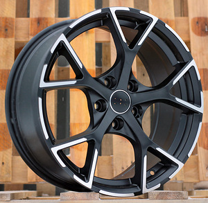 R18x8  5X112  ET  40  66.5  3S5997  Black Polished Half Matt (MBHM)  For AUD  (P)  (HYBRID FORGED) (1 foto / 1)