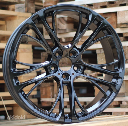 R21x11.5  5X120  ET  37  74.1  5032  (TL764)  Black (BL)  For BMW  (K4)  (Rear+Front)