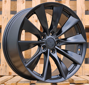 R18x8.5  5X114.3  ET  40  64.1  3S209  Black Half Matt (BLHM)  For TESLA  (P+R)  (HYBRID FORGED (Model 3)) (1 foto / 1)