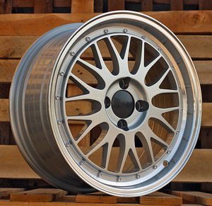 R17x7.5  5X112  ET  35  73.1  3S215  Silver+Polished Lip (SP)  For RACIN (1 foto / 1)