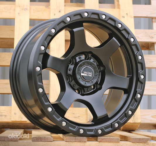 R17x8.5  6X139.7  ET  10  106.1  3S240  Black Half Matt (BLHM)  For 4X4  (D2)  (HYBRID FORGED)