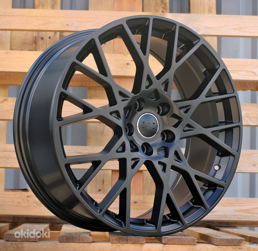 R18x8  5X112  ET  40  66.5  3S1293  (8384)  Black Half Matt (BLHM)  For AUD  (Z6)