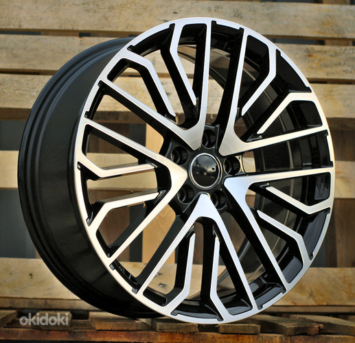 R22x10  5X112  ET  21  66.5  3S1261  (HA0039)  Black Polished (MB)  For AUD  (K8)  (HYBRID FORGED)