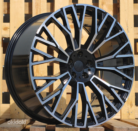 R20x9  5X112  ET  35  66.6  3S1111  Black Polished (MB)  For BMW  (P)  (HYBRID FORGED New BMW X5)