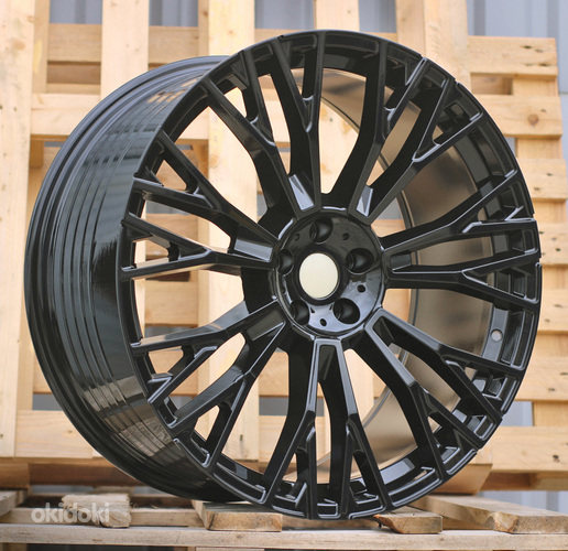 R22x9.5  5X112  ET  35  66.6  3S1111  (FL269)  Gloss Black (GB)  For BMW  (K3)  (HYBRID FORGED (Front+Rear))