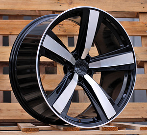 R21x10  5X112  ET  19  66.5  3S1239  Black Polished (MB)  For PORCH  (K4)  (HYBRID FORGED (Rear+Front)) (1 foto / 1)