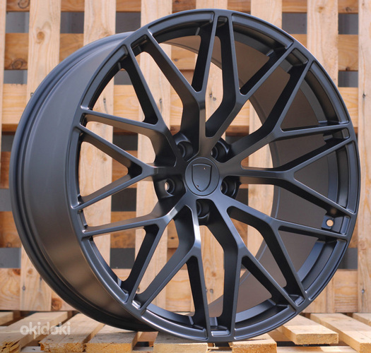 R20x9  5X112  ET  26  66.5  3S1067  (IN0397)  Black Half Matt (BLHM)  For PORCH  (P2+Z6)  (Rear+Front (HYBRID FORGED))
