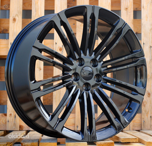R23x9.5  5X120  ET  42.5  72.6  3S1066V  (IN1125V)  Black (BL)  For LAND  (M)  ((For M14x1.5 bolts))