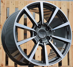R20x8.5  5X130  ET  50  71.5  1067  Grey Polished+Powder Coating (MGPC)  For PORCH  (K7)  (Rear+Front) (1 foto / 1)