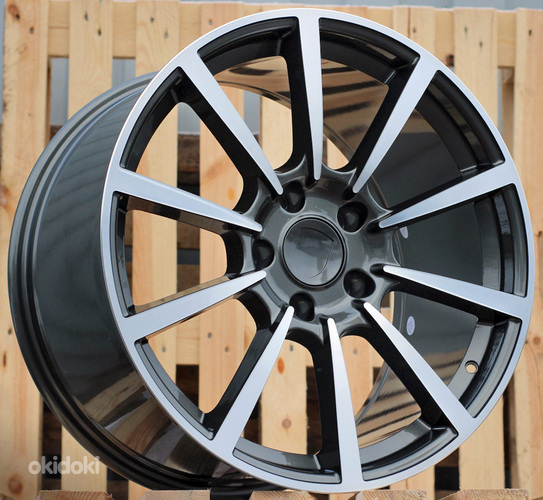 R20x8.5  5X130  ET  50  71.5  1067  Grey Polished+Powder Coating (MGPC)  For PORCH  (K7)  (Rear+Front)