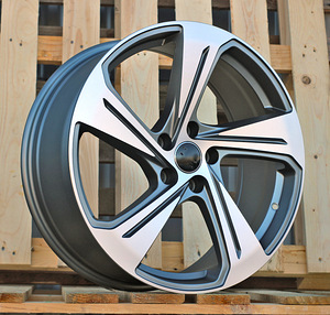 R19x8  5X112  ET  40  66.5  YS1270  (FBX340)  Grey Polished Matt (MGM)  For AUD  (K3)  (HYBRID FORGED) (1 foto / 1)