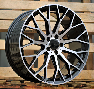 R19x9.5  5X112  ET  45  66.6  YS1180  (FBX151)  Black Polished (MB)  For MER  (K3)  (HYBRID FORGED) (1 фото из 1)