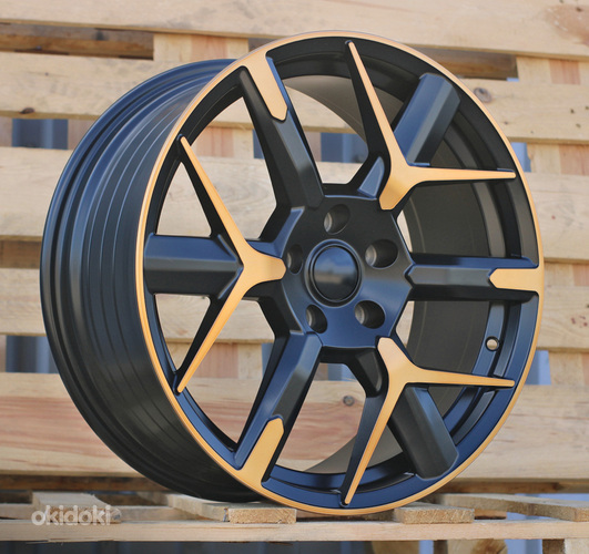 R19x8  5X112  ET  40  57.1  YF6147  Black Polished Half Matt Cooper (MBHMC)  For CUPRA  (K8+Z6)  (HYBRID FORGED)