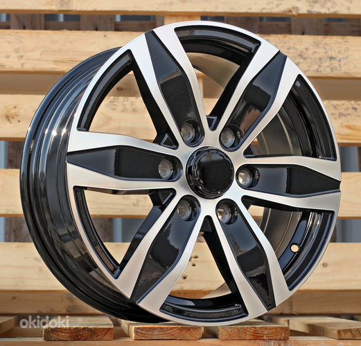 R16x7  6X130  ET  50  84.1  YF6153  Black Polished (MB)  For MER  (M)  (HYBRID FORGED (max 1200kg))