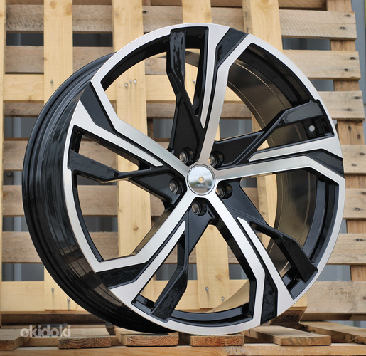R20x8.5  5X108  ET  42.5  63.3  YF5753  Black Polished (MB)  For VOLVO  (Z5)  (HYBRID FORGED)