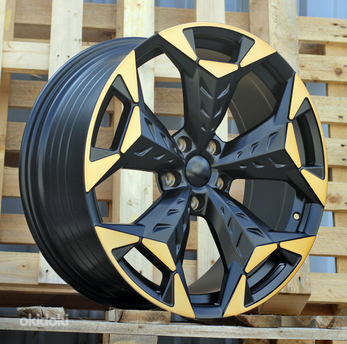 R18x8  5X112  ET  38  57.1  YF5717  Black Polished Half Matt Cooper (MBHMC)  For CUPRA  (P1)  (HYBRID FORGED)