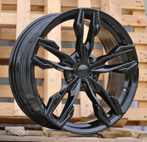 R20x9.5  5X112  ET  43  66.6  YF5718  Black (BL)  For BMW  (Z4)  ((X3) HYBRID FORGED Rear+Front)