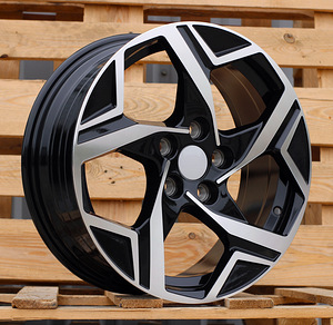 R18x7.5  5X114.3  ET  51  67.1  YF5700  Black Polished (MB)  For KIA  (P1)  (HYBRID FORGED New Model) (1 foto / 1)