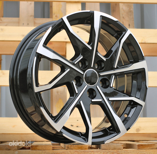 R19x6.5  5X114.3  ET  40  60.1  YF1159  Black Polished (MB)  For TOYOT  (Z6)  (Prius V (XW60) HYBRID FORGED)