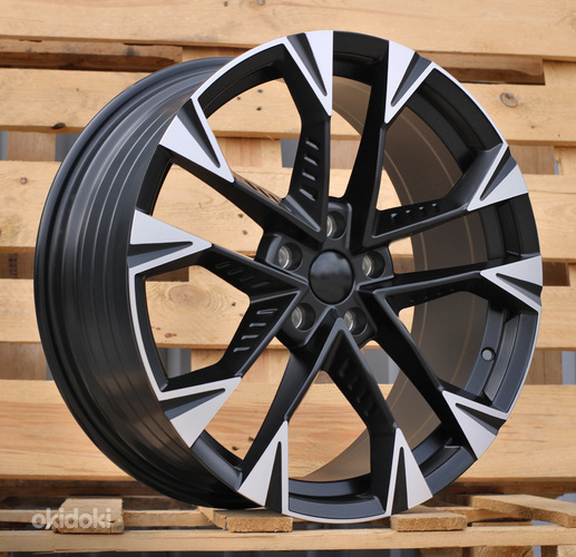 R19x8  5X112  ET  40  57.1  YF1150  Black Polished Half Matt (MBHM)  For CUPRA  (K8)  (HYBRID FORGED)
