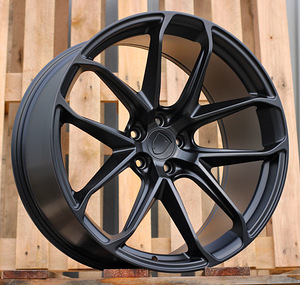 R20x9  5X112  ET  26  66.5  Y5985B  (IN5593)  Black Half Matt (BLHM)  For PORCH  (P2+K7)  (Rear+Front) (1 foto / 1)
