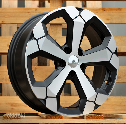 R17x6.5  5X114.3  ET  32  66.1  Y1274  Black Polished Half Matt (MBHM)  For DACIA  (P)  (NEW Model)