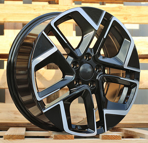 R17x7.5  5X112  ET  51  57.1  Y1258  Black Polished (MB)  For VW  (P) (1 foto / 1)