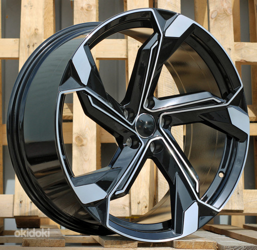 R19x8.5  5X112  ET  40  66.5  Y1201  (IN5633)  Black Polished (MB)  For AUD  (Z5+P2)