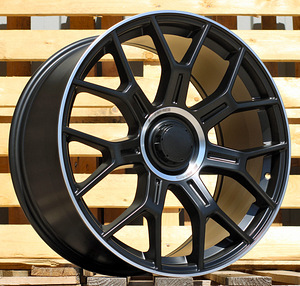 R20x8.5  5X112  ET  34.5  66.6  Y1188  Black Half Matt+Polished Lip (BLHMPL)  For MER  (Z4)  ((Rear+Front) New Model) (1 foto / 1)
