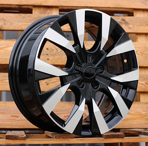 R17x7  5X108  ET  45  65.1  Y1248  Black Polished (MB)  For CITRO  (P) (1 foto / 1)