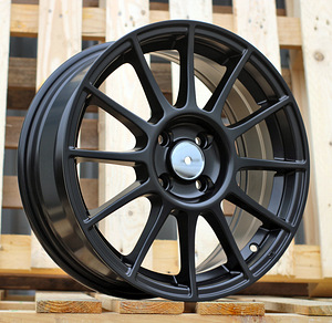 R16x6.5  4X98  ET  35  58.1  Y1208  Black Half Matt (BLHM)  For FIAT  (D1)  (ABARTH) (1 foto / 1)