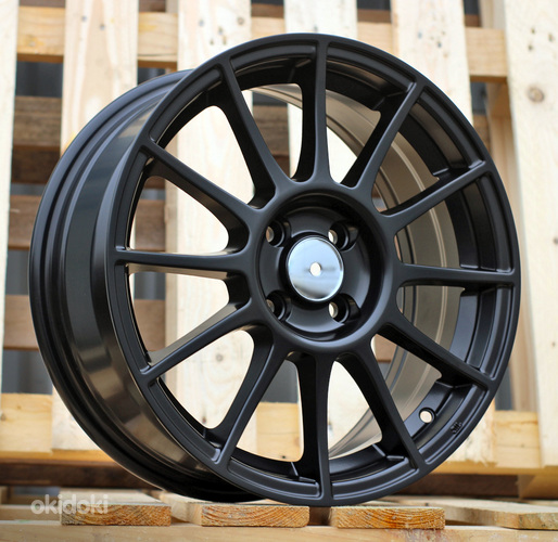 R16x6.5  4X98  ET  35  58.1  Y1208  Black Half Matt (BLHM)  For FIAT  (D1)  (ABARTH)