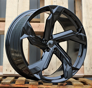 R23x10  5X112  ET  15  66.5  Y1201  (FBX150)  Black (BL)  For AUD  (Z5)  (HYBRID FORGED) (1 foto / 1)