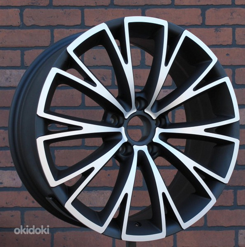 R18 BK 442 Black matte 18x8 5x112