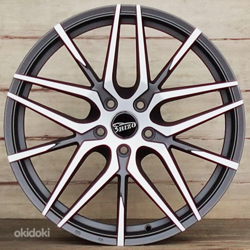 R19 3S029 Gray polished 5x112 erilaiad 19x9.5 19x8.5