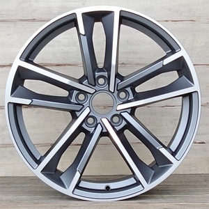 R18 AUDI VW SEAT SKODA MB D5126 Mat dark gray 18x8 5x112 (1 foto / 1)