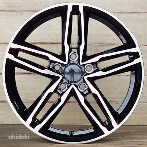 R18 VIPER KOLN Black polish 18x7.5 5x112